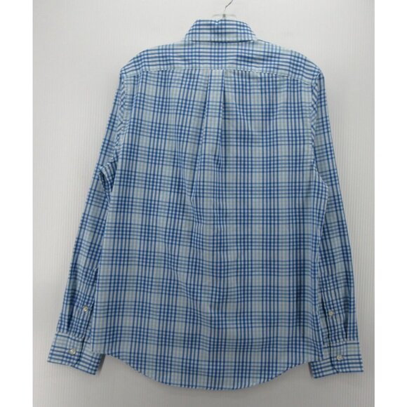 Vineyard Vines Shirt Small Performance Slim Fit Whale Button Up Plaid - Picture 7 of 10